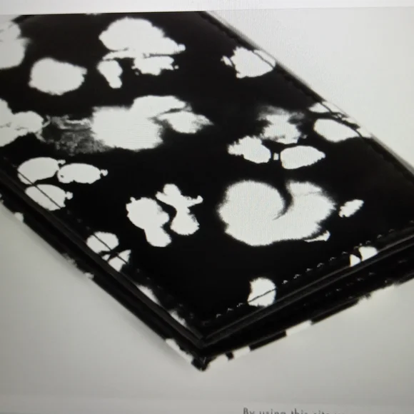 Ted Baker leather nocturnal card holder - Picture 3 of 7